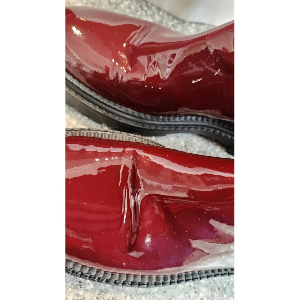 AGL Chelsea Boots Women 39.5 Burgundy excellent